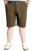 Mode XL Büyük Beden Erkek Şort İnterlok 23515 Haki thumbnail 1