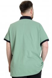 Mode XL Büyük Beden Erkek Polo T-shirt HIGH 23346 Çağla thumbnail 4