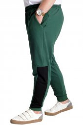 Mode XL Büyük Beden Eşofman Altı Garnili 23518 Nefti thumbnail 2