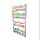 Montessori Çocuk Odası Eğitici Kitaplık 4 Raflı Mdf Kitaplık - Duvar Rafı - 2