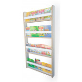 Montessori Çocuk Odası Eğitici Kitaplık 4 Raflı Mdf Kitaplık - Duvar Rafı - 7