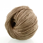 Naturel Doğal Jüt İp Hasır İp Süsleme İpi 100 gr-100 metre (2mm Kalınlık) (10 Adet) - 5
