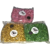 Dekoratif Vazo Taşı Renkli Vazo Taşı 3 Paket Renkli Dekoratif Taş Çakıl Taşı Küllük Taşı (2 Kilogrm) - 1