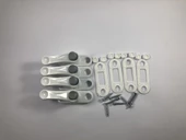 Metal Emniyet Kilidi Pimapen Kilidi Güvenlik Düğmeli Metal Kilit (4 Adet) - 3