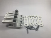 Metal Emniyet Kilidi Pimapen Kilidi Güvenlik Düğmeli Metal Kilit (4 Adet) - 7