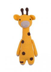 Amigurumi Organik Oyuncak-Uyku Arkadaşı -Örme Zürafa Bebek - 1