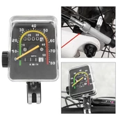 Bisiklet Analog İbreli Kilometre Saati Mekanik Hız Göstergesi thumbnail 6