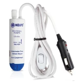 Midapo 12 V Çakmaklı Küçük Dalgıç Pompa Su Pompası Mazot Pompası - 1