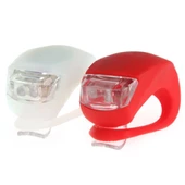 Bisiklet Işığı Gece Lambası Su Geçirmez Silikon Uyarı İkaz Yanıp Sönen - 1