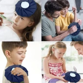 İki Adet Buz Torbası Soğuk Kompres Torbası Emniyetli Kapaklı Su Geçirmez Kumaş Büyük Boy - 3