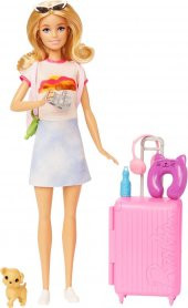 Barbie Seyahatte Bebeği ve Aksesuarları 8125 - 3