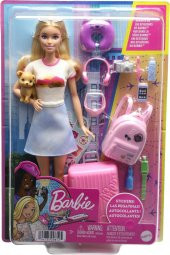 Barbie Seyahatte Bebeği ve Aksesuarları 8125 - 5