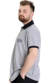 Mode XL Büyük Beden Erkek Polo T-shirt SAILING 23344 Grimelanj - 3