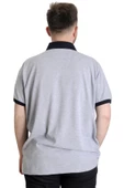 Mode XL Büyük Beden Erkek Polo T-shirt SAILING 23344 Grimelanj - 4