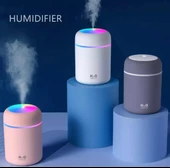 Led Işıklı 3'ü 1 Arada Ultrasonik Hava Nemlendirici ve Aroma Difüzörü (300ml kapasiteli) - 6