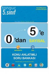 Tonguç Akademi Tonguç 0Dan 5E Sayısal Konu Anlatımlı Soru Bankası - 1