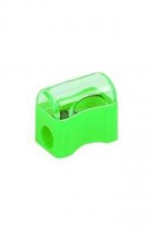 Kalemtraş Tek Bıçaklı Sandık Şekilli 4 Adet Kalemtıraş Küçük Tek Bıçaklı 4 Renk - 5