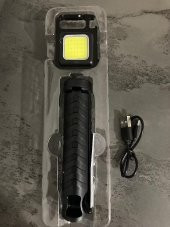 Gold Silver Tripodlu Şarj Edilebilir Mini LED Anahtarlık El Feneri - 2