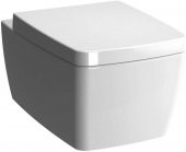 Vitra Metropole Rim-Ex Beyaz Kanalsız Asma Klozet Ve Yavaş Kapanır Kapak 7672B003-0559 - 1