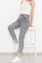 Boyfriend Kot Pantolon Gri - 11917.1431. - 2
