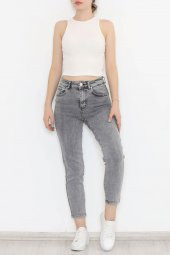 Boyfriend Kot Pantolon Gri - 11917.1431. - 7