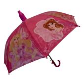 plastik korumalı  kapaklı kız çocuk şemsiyesi baston 8 tel (teleskopik) thumbnail 1