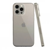FitCase iPhone 15 Pro Kılıf Kamera Korumalı Silikon Şeffaf Arka Kapak - 1