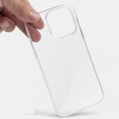 FitCase iPhone 15 Pro Kılıf Kamera Korumalı Silikon Şeffaf Arka Kapak - 3