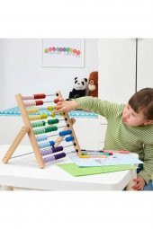 Underhalla Çok Renkli Eğitici Çocuk Abaküs 33 Cm - 4