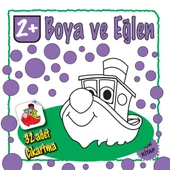 Boya ve Eğlen Mor Kitap - 1