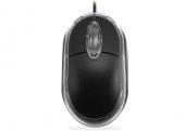 Everest Usb Siyah Işıklı Kablolu Optik Mouse 1200 Dpi thumbnail 1