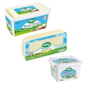 Sütaş Beyaz Peynir 900gr - Kasar Peyniri 600gr - Süzme Peynir 500gr - 1