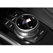 BMW M LOGOLU MULTIMEDYA DÜĞME ÜZERİ STICKER (48 MM) - 3