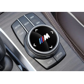 BMW M LOGOLU MULTIMEDYA DÜĞME ÜZERİ STICKER (48 MM) - 6