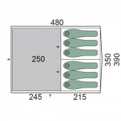 PINGUIN INTERVAL 6 YESIL CADIR - 4