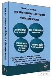 2018 KPSS Soruları ve Çözümleri - 1