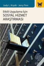 Etkili Uygulama İçin Sosyal Hizmet Araştırması - 1