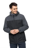 Jack Wolfskin Taubenberg 3IN1 Erkek Su Geçirmez Outdoor Mont 1115311-6350 thumbnail 2