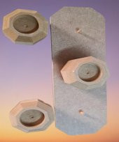 Hobi Adn 90247 Dekoratif Sekizgen Mumluk Ahşap MDF HAM CNC Kesim MODEL El Yapım - 2