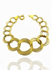 Süzme Samanyolu 14 Ayar Altın Bileklik - 1