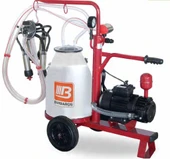 Bartech T Model Büyükbaş Süt Sağma Makinesi 30 Litre Kuru Pompa Tek Sağım Tek Güğüm - 1