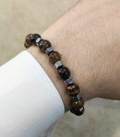 Captiva Stell 3.lü Set Doğaltaş Erkek Bileklik Seti - 5