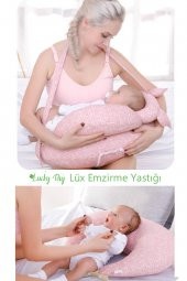 Lüx Emzirme Yastığı Emzirme Destekleyici Yastık Emzirme Minderi Oturma Destek Minderi - 2