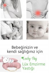 Lüx Emzirme Yastığı Emzirme Destekleyici Yastık Emzirme Minderi Oturma Destek Minderi - 3