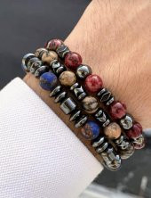 Captiva Stell Doğaltaş Erkek Bileklik - 1