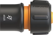 Fiskars LB30 Sol Hortum Bağlantı Aparatı Stoplu 19 mm - 1