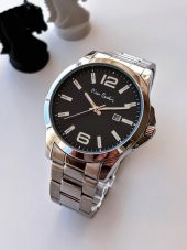 800411F01I Pierre Cardin Çelik Kordon Erkek Kol Saati 30 Mt Su Gecirmez + Doğal Taş Bileklik Hediye - 3