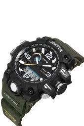 JO.G.S01 Kücük Kasa Digital&analog Kronmetre+takvim+alrm+aydınlatma 8-15 Yaş Arası Çocuk Saati thumbnail 2