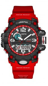 JO.G.S04 Kücük Kasa Digital&analog Kronmetre+takvim+alrm+aydınlatma 8-15 Yaş Arası Çocuk Saati thumbnail 1