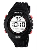 Captiva Digital 30 mt Suya Dayanıklı Alarm&Kronometre&Aydınlatma Silikon Kordonlu Çoçuk Kol Saati - 1